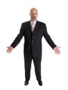 Businessman gesturing Royalty Free Stock Photo