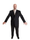 Businessman gesturing Royalty Free Stock Photo