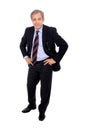 Businessman with hands on his hips Royalty Free Stock Photo