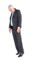 Businessman hanging Royalty Free Stock Photo