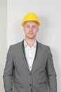 Businessman Hard Hat Royalty Free Stock Photo