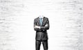 Businessman without head Royalty Free Stock Photo