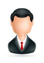 Businessman, icon Royalty Free Stock Photo