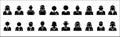 Businessman icon set. Business woman icons. User icon. Professional company person or worker symbol. Anonymous profile sign.