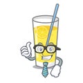 Businessman lemonade character cartoon style Royalty Free Stock Photo