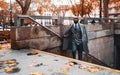 Businessman looking dapper in a suit Royalty Free Stock Photo