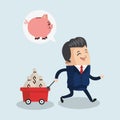 Businessman male cartoon design