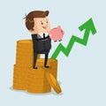 Businessman male cartoon design