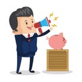 Businessman male cartoon design