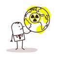 Businessman and nuclear world