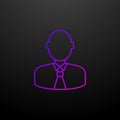 Businessman outline nolan icon. Elements of banking and finance set. Simple icon for websites, web design, mobile app, info