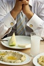 Businessman with raki Royalty Free Stock Photo