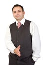 Businessman ready to shake hands Royalty Free Stock Photo