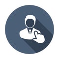 Businessman recruitment icon