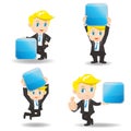 Businessman show App icon