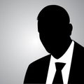 Businessman silhouette