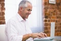 Businessman sitting in office