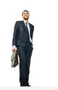 Businessman standing Royalty Free Stock Photo