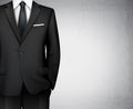 Businessman suit background Royalty Free Stock Photo