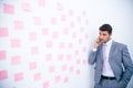 Businessman talking on the phone Royalty Free Stock Photo