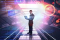 Coding and computing concept Royalty Free Stock Photo