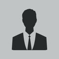 Businessman vector icon.