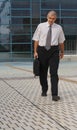 Businessman walking Royalty Free Stock Photo