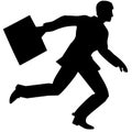 BusinessManRuns-vector