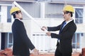 Businessmen Fighting