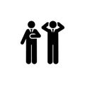 Businessmen, meeting, job icon. Element of businessman icon. Premium quality graphic design icon. Signs and symbols collection