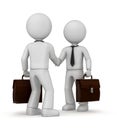 Businessmen shaking hands Royalty Free Stock Photo