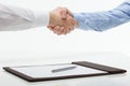 Businessmen shaking hands Royalty Free Stock Photo