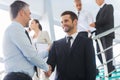 Businessmen shaking hands. Royalty Free Stock Photo