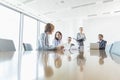 Businesspeople in conference room Royalty Free Stock Photo