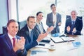 Businesspeople in conference room Royalty Free Stock Photo