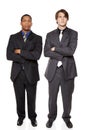 Businesspeople - confident men Royalty Free Stock Photo