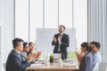 Businesspeople discussing together in conference room during meeting at office