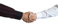 Businesspeople handshake