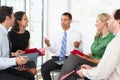 Businesspeople Having Informal Meeting Royalty Free Stock Photo