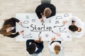 Businesspeople Making Startup Plan