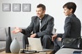 Businesspeople meeting at office Royalty Free Stock Photo