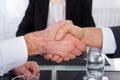 Businesspeople shaking hand Royalty Free Stock Photo