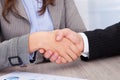 Businesspeople shaking hands Royalty Free Stock Photo