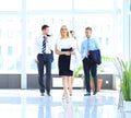 Businesspeople walking Royalty Free Stock Photo