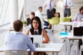 Businesspeople Working At Desks In Modern Office Royalty Free Stock Photo