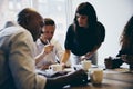 Businesspeople working together in an office Royalty Free Stock Photo