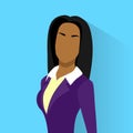 Businesswoman african american profile icon female