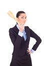 Businesswoman authority Royalty Free Stock Photo