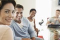 Businesswoman With Colleagues In Conference Room Royalty Free Stock Photo