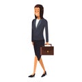 Businesswoman elegant outfit